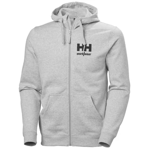 Classic Logo Zip Hoodie -2XL-931Grey Melange