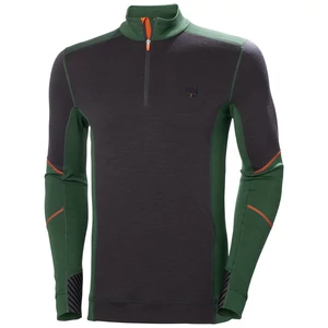 HH Lifa® Merino Half Zip - S - 469 Green/Ebony