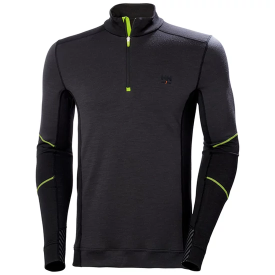 HH Lifa® Merino Half Zip - XL - 999 Black/Ebony