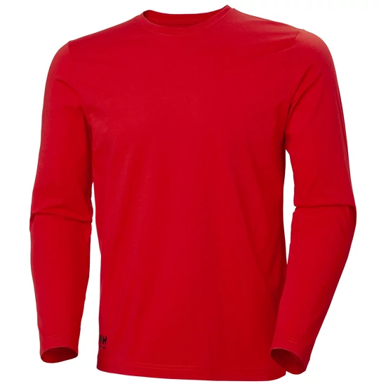 Manchester Longsleeve - S - 220 Alert Red