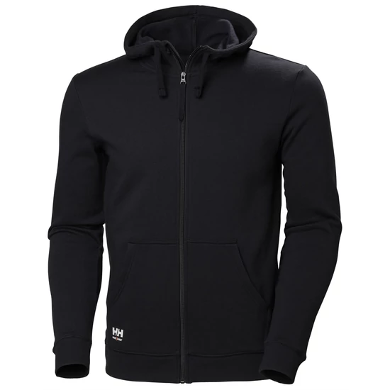 Manchester Zip Hoodie -3XL-990 Fekete