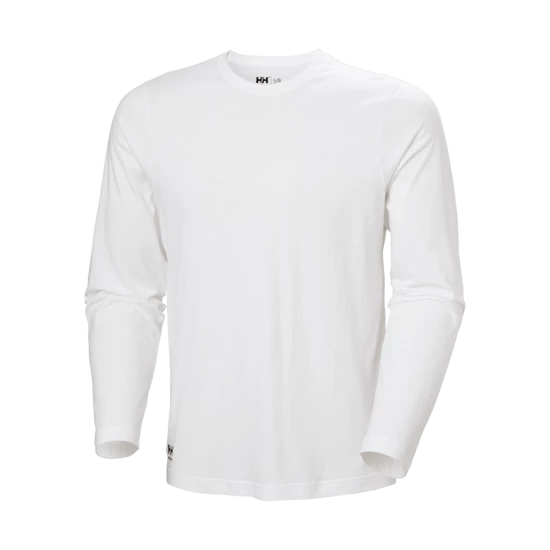 Manchester Longsleeve - S - 900 Fehér