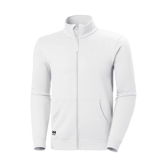 Classic Zip Sweatshirt - 900 White - M