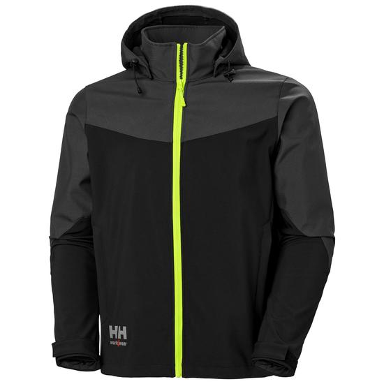  OXFORD HOODED SOFTSHELL JACKET-999-XS