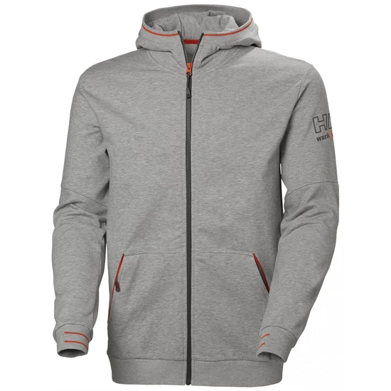 Kensington Zip Hoodie - S - 930 Grey Melange