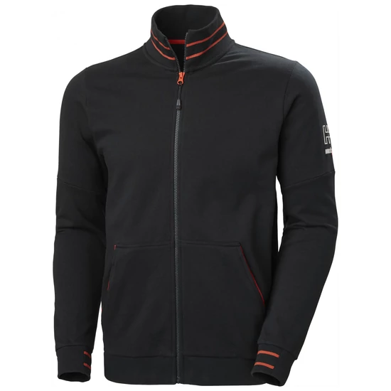 Kensington Zip Sweatshirt - 4XL - 990 Fekete