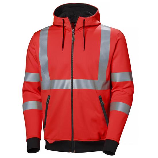 Addvis Zip Hoodie - XL - 169 Piros