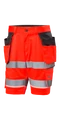 UC-ME Construction Short-169 Piros-C50