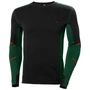 Kép 1/8 - HH Lifa® Merino Crewneck - 2XL - 469 Green/Ebony
