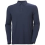 Kép 2/5 - TECH LONGSLEEVE POLO - 992 Black - 4XL