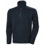 Kép 1/9 - Kensington Half Zip Knitted Fleece Jacket - XL - 590 Sötétkék