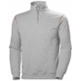 Kép 1/2 - Oxford Half Zip Sweatshirt - XL - 930 Grey Melange